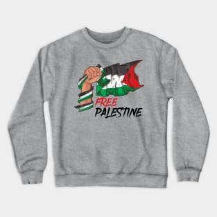 Free Palestine Crewneck Sweatshirt